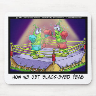 Origin Of Black Eye Peas Funny Boxing Tees/Gifts Mouse Pad