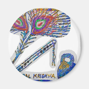 Origin of message of Gita - Geeta - Mahabharat Magnet