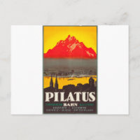 Origina Lucerne, Switzerland Travel Poster 1920s