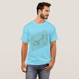 Original 1 Men's Blue Horizon basic T-shirt