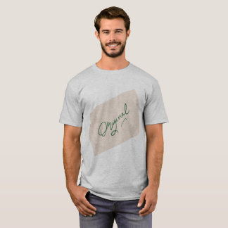 Original 1 Men's Grey Basic T-shirt