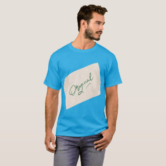 Original 1 Men's Teal Basic T-shirt