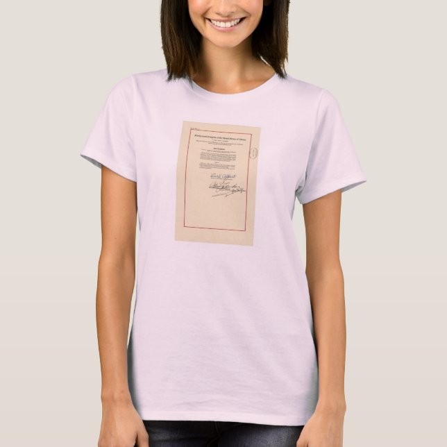 ORIGINAL 26th Amendment U.S. Constitution T-Shirt (Front)
