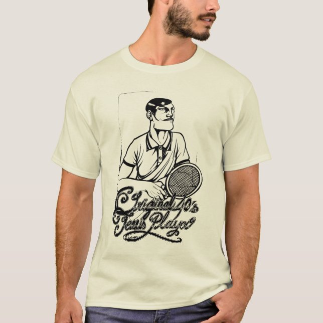 Original 40's tennis player tee (Front)