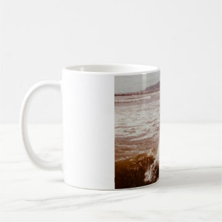 Original 80's photo of surfing San Diego. 1983 Coffee Mug