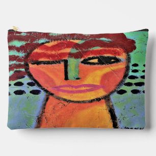 Original Abstract Art Accessory Pouch