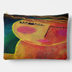 Original Abstract Art Accessory Pouch