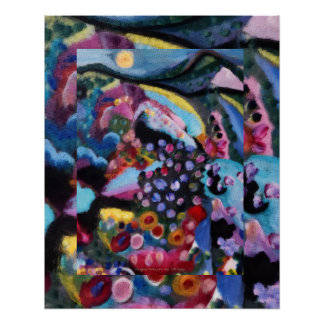 Original Abstract Art by T.R.Sapp Poster