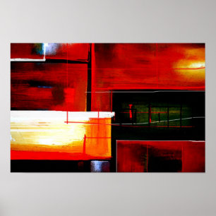 Original Abstract Art Print Poster