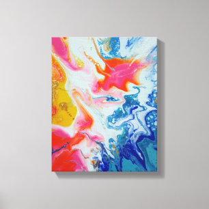 Original abstract art  Summer Respite Canvas Print
