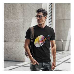 Original Abstract art t-shirt Kandinsky painting