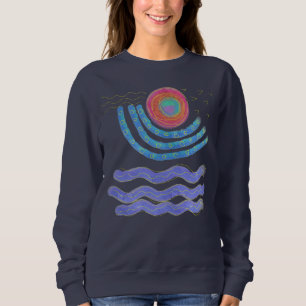 Original Abstract Art to Wear Sweatshirt