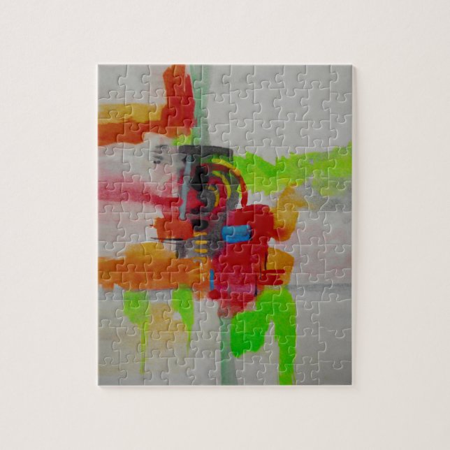 Original Abstract Artwork Jigsaw Puzzle (Vertical)