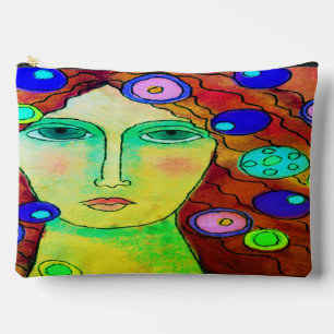 Original Abstract Digital Art on Print Cut Sew Bag