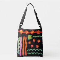 Original Abstract Digital Painting on Tote