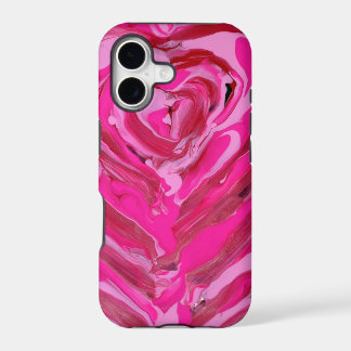 Original abstract painting on iPhone case