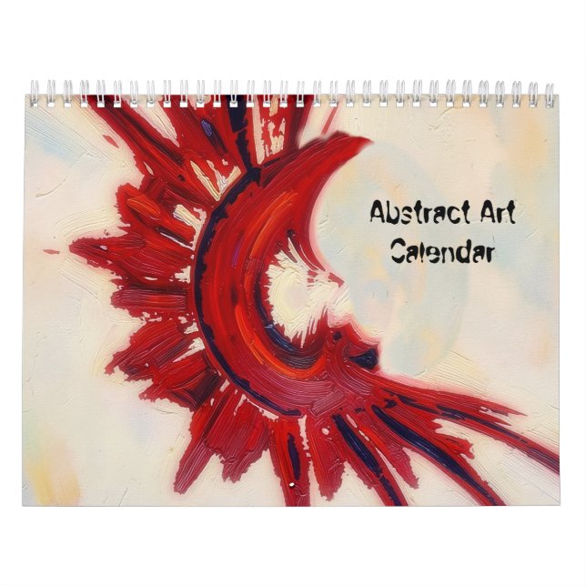 Original Abstract Photographic Art Calendar (Cover)