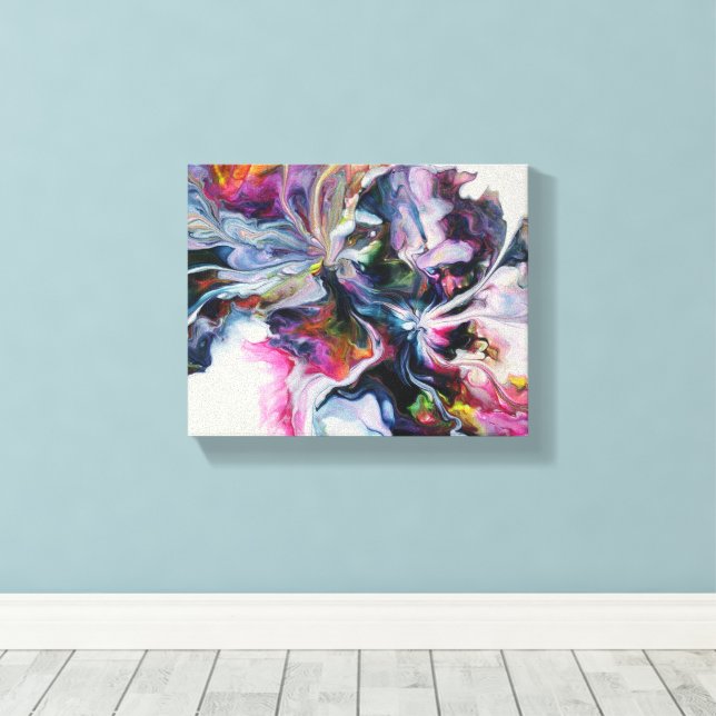 Original Abstract Wall Art Print (Insitu(Wood Floor))