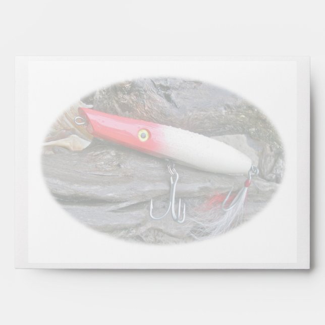 Original AJS Pencil Popper Fishing Lure Envelope (Front)