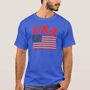 Original AMERICAN Flag Sports Fan Club Collection  T-Shirt