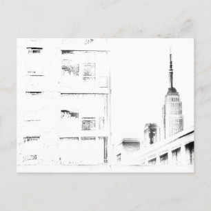 original art markyart Empire's Ghost Postcard