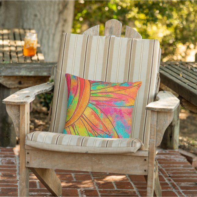 Original art outdoor pillow (Chair)
