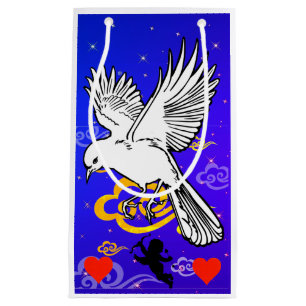 ORIGINAL ART VALENTINE'S DAY GIFT BAG