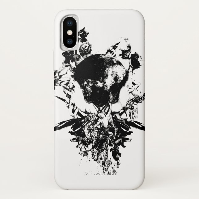 Original art work #3 Black and white Case-Mate iPhone Case (Back)