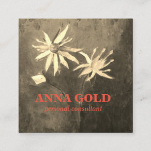 Original Artistic Consulant Square Business Card