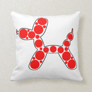 Original Balloon Dog design throw pillow