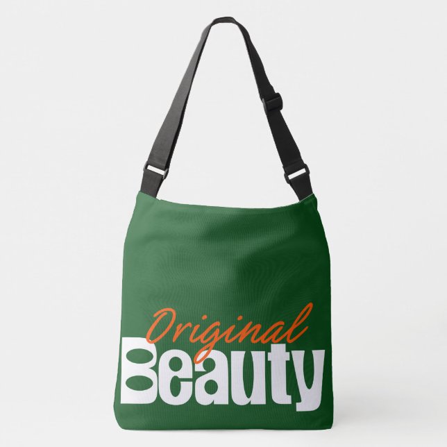 Original Beauty Cross-Body Tote Bag (Front)