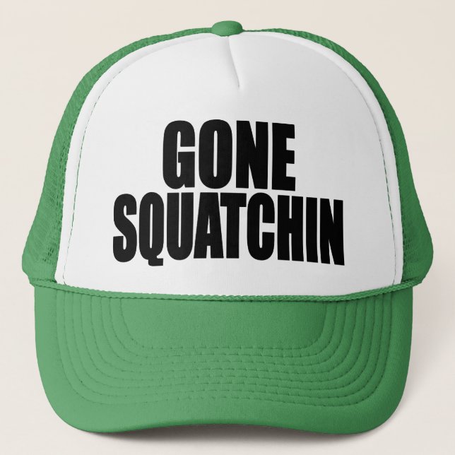 Original & Best-Selling Bobo's GONE SQUATCHIN Hat (Front)