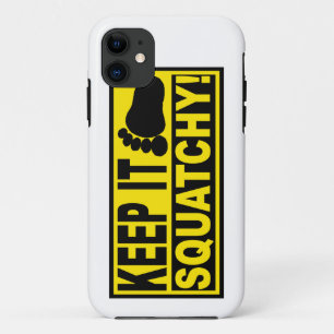 Original & Best-Selling Bobo's KEEP IT SQUATCHY! Case-Mate iPhone Case