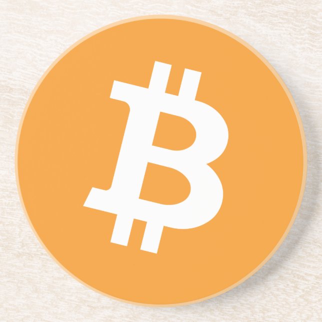 Original Bitcoin Bitcoins Coaster (Front)