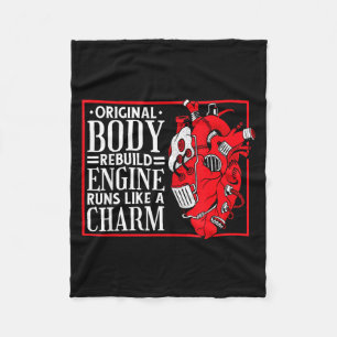 Original Body Rebuild Engine, Open Heart Surgery A Fleece Blanket