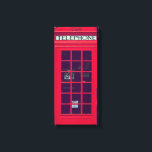 Original british phone box canvas print<br><div class="desc">The British red telephone box is a retro icon  in the United Kingdom.</div>