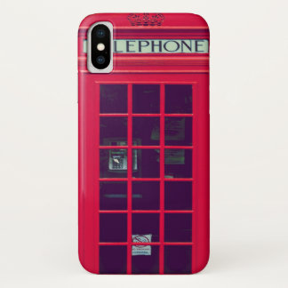 Original british phone box Case-Mate iPhone case