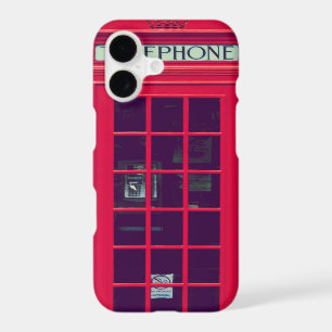 Original british red phone box