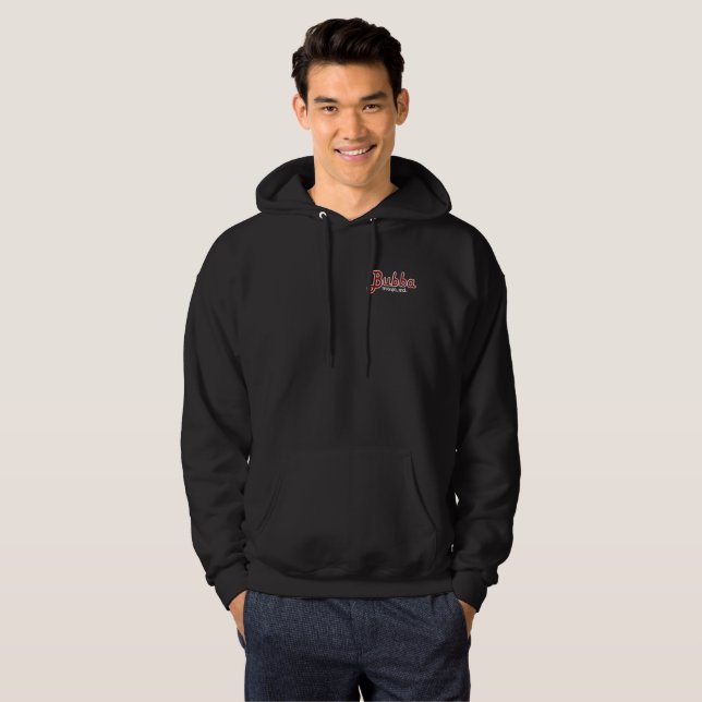 Original Bubba Hoodie Black (Front Full)