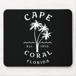Original Cape Coral Florida Beaches Novelty Art Pa Mouse Pad