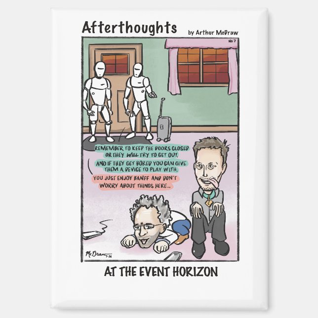 Original Cartoon Design from Art McDraw Magnet (Front)