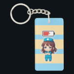 Original Chibi Nurse 3.0 - Powerless Key Ring<br><div class="desc">“Even coffee can't save me now.” It's those final ten minutes before clocking out, when your soul has already checked out early. Nurse 3.0 represents every healthcare hero burned out from long shifts, desperately needing to recharge—or just go home to sleep. Elevate your everyday carry with the official Chibi Planet...</div>
