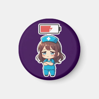 Original Chibi Nurse 3.0 - Powerless Magnet