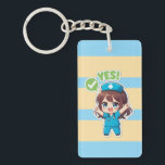 Original Chibi Nurse 3.0 - Yes Key Ring<br><div class="desc">“First-time success!” Whether it's nailing that tricky blood draw or pulling off the miracle of clocking out on time, these are the moments that shine brightest in our work. Nurse 3.0 celebrates those small yet incredibly precious nursing victories with you. Elevate your everyday carry with the official Chibi Planet Studio...</div>