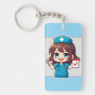 Original Chibi Nurse - Nursing Life Key Ring