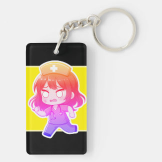 Original Chibi Nurse - The Hectic Shift Key Ring