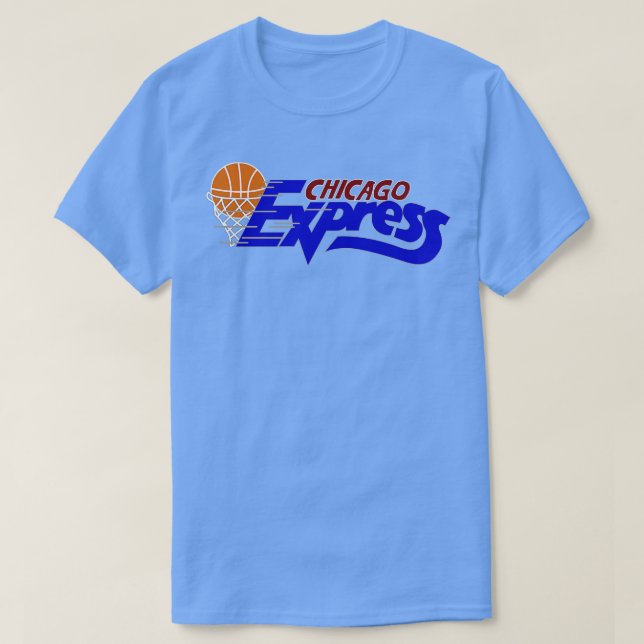 Original Chicago Express Basketball TShirt 1 (Design Front)