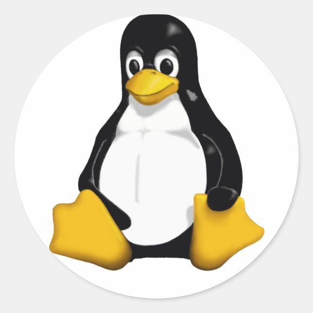 Original Classic Round Sticker (Front)