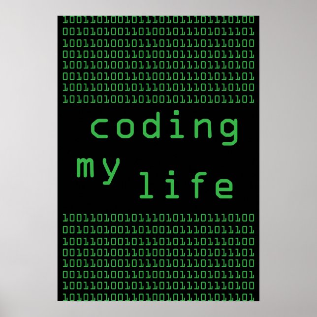 original Coding My Life poster (exclusive) (Front)
