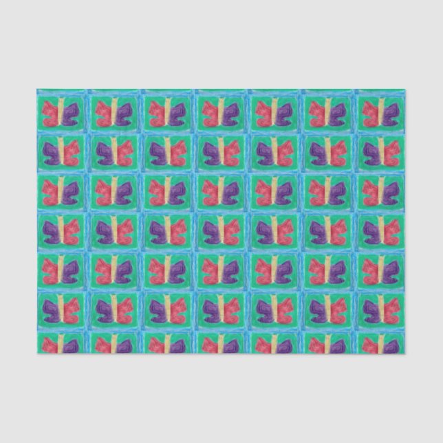 Original Colourful Butterfly | Filter | Basic | Tissue Paper (Front)